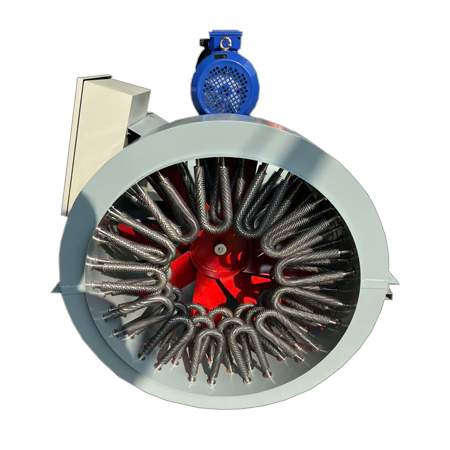 Quạt Sấy Gió Nóng Công Nghiệp Điện Trở 60KW
